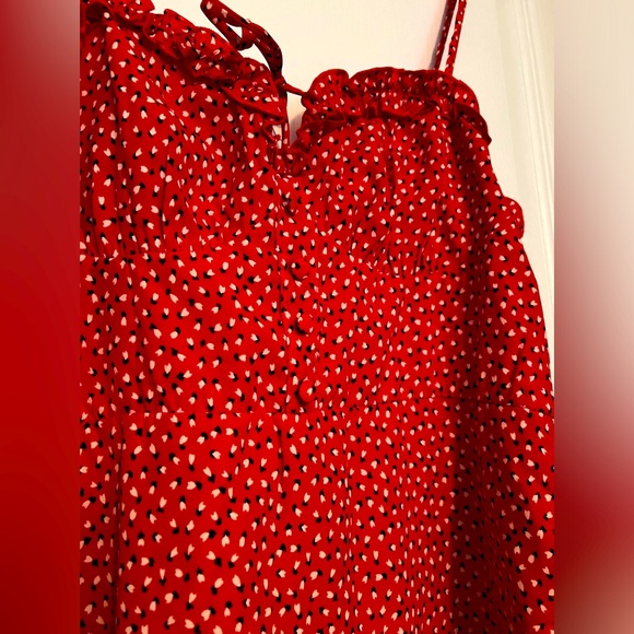 Princess Polly Love Birds Mini Dress, worn one time, excellent condition! - Picture 2 of 5